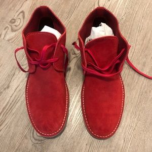 DSquared2 Red Ankle Boots